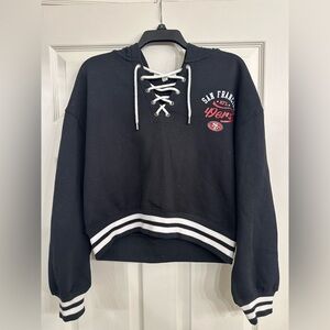 Black San Francisco 49ers Women's Sweater